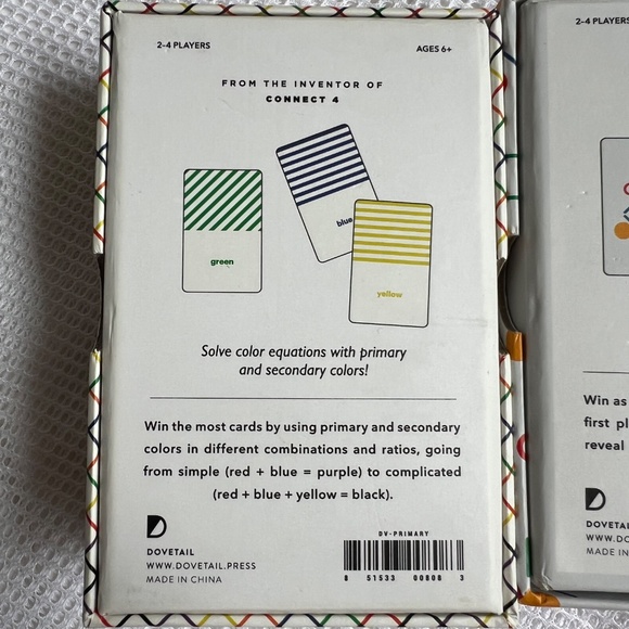 Primary A Modern Card Game From the Inventor of Connect 4 Wexler & Sons NEW - Picture 6 of 6